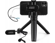 Mikrofon krawatowy Andoer Microphone System