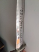 Kordzik III rzeszy Anton Wingen Jr.Solingen