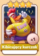Kibicujący kurczak Coin master
