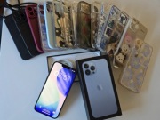 iPhone 13 Pro Max Niebieski - Jak NOWY 15 etui