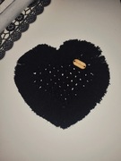 4 Podkładki pod kubki/Makrama SERCE