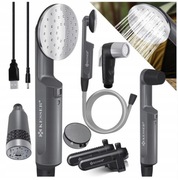 PRYSZNIC TURYSTYCZNY KEMPINGOWY PRZENOŚNY POMPKA 2xAKU KESSER