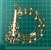 Scrapek Gitara z nutkami LBA000209