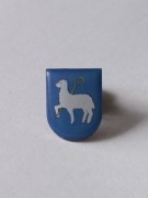 Herb miasta i gmina Wyśmierzyce przypinka pin wpinka