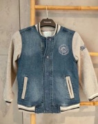 REDERVED bluza,kurtka bomberka jeans+bawełna, r.128 j.nowa
