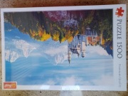 Puzzle 1500 elementów nowe do układ Alpy Bawarskie