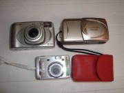 Aparat Vintage x 3 Olympus D-490 ZOOM,Polaroid PZ 1710,Pentax Opio S50.