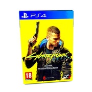 CYBERPUNK 2077 ZESTAW PRZEDSPRZEDAŻOWY - SAMO PUDEŁKO PS4
