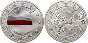 Polska medal Wejście Polski do Unii Europejskiej bez daty Ag925
