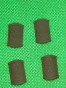 Tarcze białe miasto alternatywa 4 szt