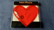 Nowy żelowy ogrzewacz do rąk serce termofor