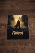 Fallout, serial metalowy obraz 