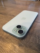 iPhone 15 256GB zielony śliczny zadbany