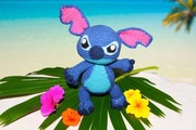 Stitch amigurumi – ręcznie robiona maskotka