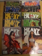 HEAVY METAL amerykański magazyn komiksowy 10 numerów