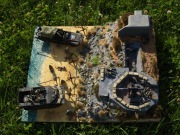 Diorama Operacja Infatuate, 1944r, Holandia, skala 1:35