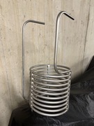 Chłodnica nierdzewna spirala piwowarska