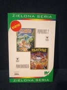 Populous 2 + Powermonger Zielona Seria IBM PC polski Big Box super stan