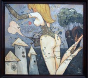 Apidae Sade'a - Andrzej Lipniewski, obraz olejny 90x100 cm
