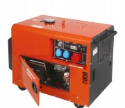 Agregat prądotwórczy 7kw 3fazowy  +ATS  diesel.  gwarancja KRAFT.