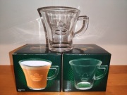 Kubek przeźroczysty Jacobs pudełko prezent unikatowy 