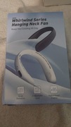 WENTYLATOR NA SZYJĘ BEZPRZEWODOWY WIATRAK PRZENOŚNY CICHY CHŁODZĄCY EKRAN