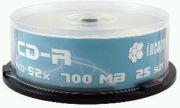 Incore CD-R opakowanie 25 sztuk 700MB 52X Cake