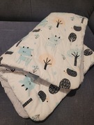 Kołderka kocyk Niemowlaka wzór Jelonki 55x75