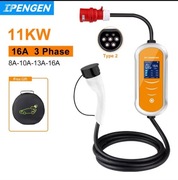 Ładowarka Do Samochodu Elektrycznego 11kW 16A Typ 2 IP65 Zasilanie 3-fazowe