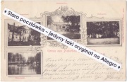 WOŁÓW Wohlau USKORZ MAŁY Klein Ausker Naturbad Juschemuhle kąpielisko 1901