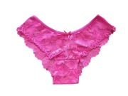 Różowe koronkowe majtki damskie bielizna 34,XS/36,S