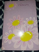 #161 Zeszyt, 60, linia, kwiaty