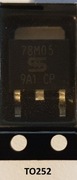 TS78M05CP Linear Voltage Regulator IC Positive Fixed 5V Output 500mA 