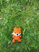 lisek mały , maskotka, brelok, prezent dla dziecka