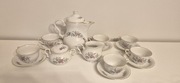 Zestaw kawowy,porcelana KAROLINA