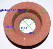 TARCZA ŚCIERNA 99A 60K 7V 130 ściernica T5
