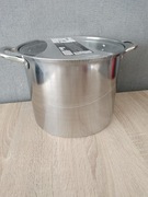 Garnek stalowy z pokrywą 7l 