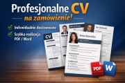 Profesjonalne CV + list motywacyjny – wydruk + PDF/Word
