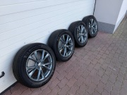Alufelgi Koła 235/55/18 Audi 5x112, 83A601025K + opony letnie Michelin