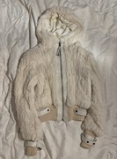 Krótka kurtka futerko naturalne vintage 