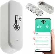 Inteligentny czujnik temperatury i wilgotności WiFi | Tuya | Smart Home