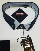 Koszula męska elegancka wizytowa.Długi rękaw. 