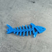 Ryba keyrambit kolor niebieski 