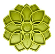 Miska spowalniająca jedzenie dla psa SodaPup Mandala zielona 