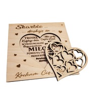 KARTKA WALENTYNKOWA WALENTYNKA na walentynki