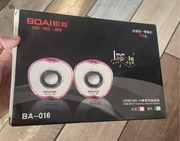 Głośniki USB 2.0 Hi-Fi Boai Love Apple