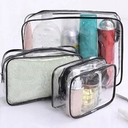 Przezroczysta kosmetyczka do samolotu 3szt