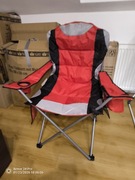 Krzesło składane z torbą termoizolacyjną, uchwytem na napoje 