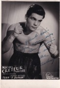Bokser (Francja) - Michel Creteur - autograf