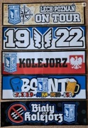 Vlepki LECH POZNAŃ, ARKA Gdynia, Cracovia, KSZO, Gwardia Kosz # 71